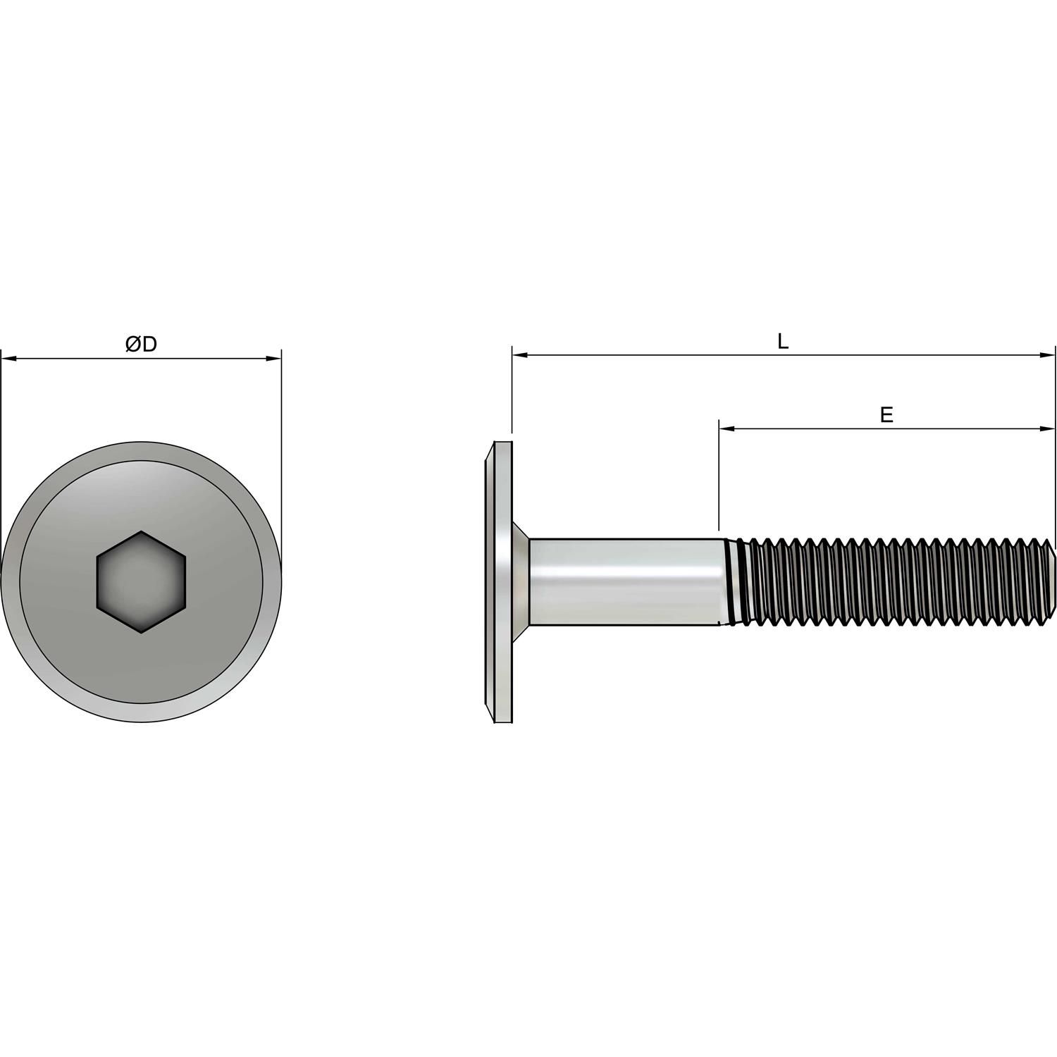 M6 x Joint Connector Bolts - Image 4