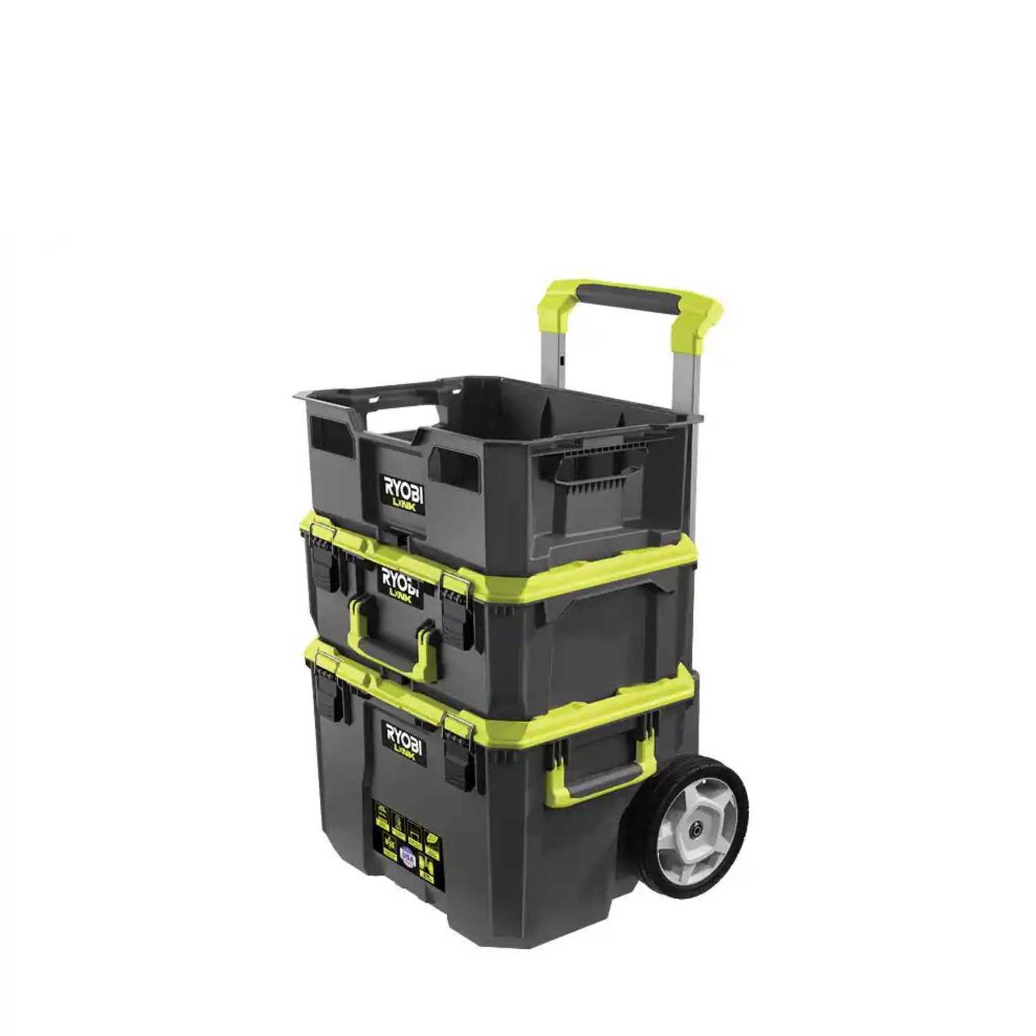RYOBI LINK Rolling Tool Box with Standard Tool Box