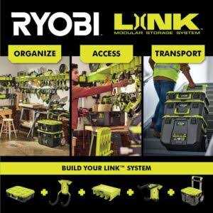 RYOBI LINK Rolling Tool Box with Standard Tool Box - Image 2