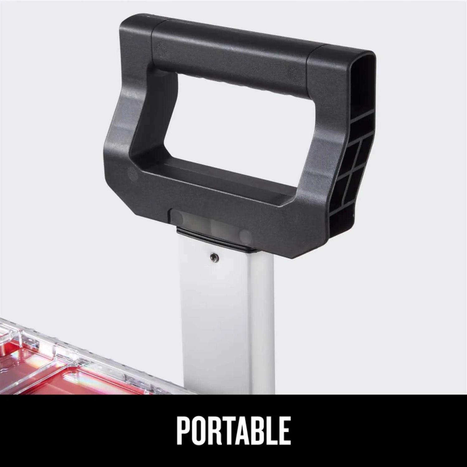 Craftsman VERSASTACK 17 in. Tower Tool Box Black/Red - Image 2