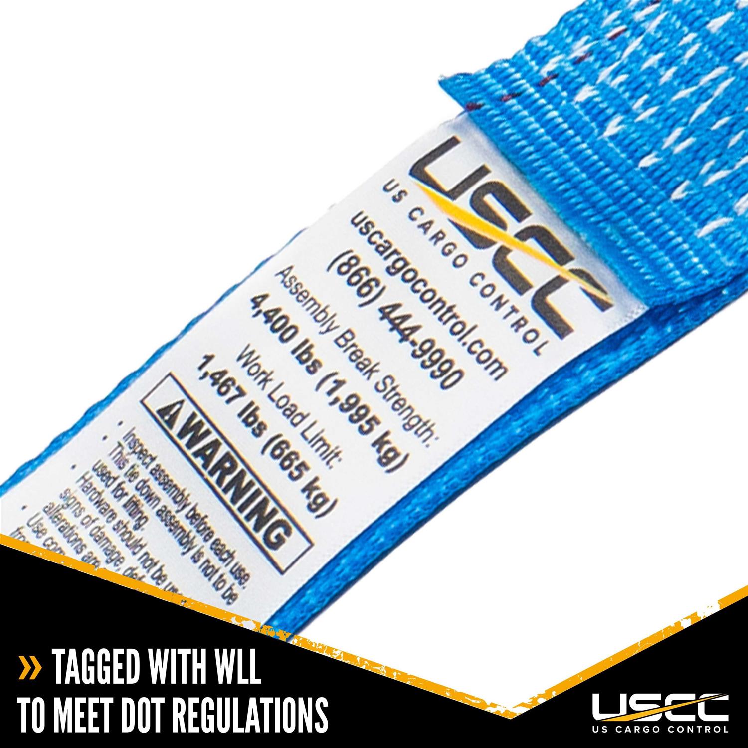 Us Cargo Control 2 x E Track Ratchet Fittings - Image 4