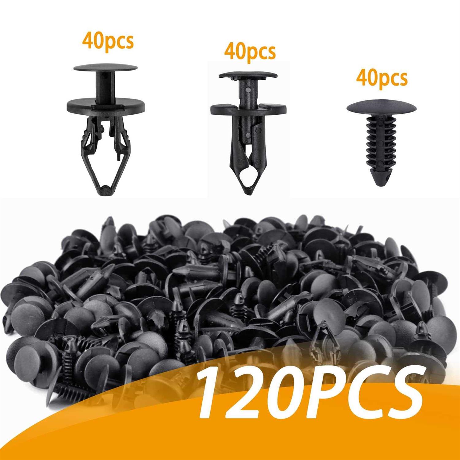 UNIGT 3 in 1 GM A20991 Fender Liner Clips Compatible with 11589292 Bumper Fastener Rivet 21030249 Door Trim Panel 1605396/1595864 GMC Trucks Buick - Image 3