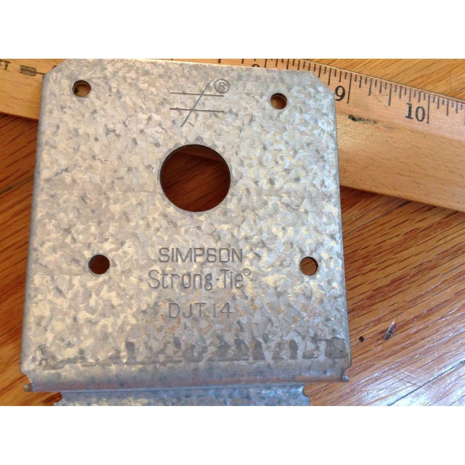 Simpson Strong Tie DJT14Z Deck Joist Tie - Image 4