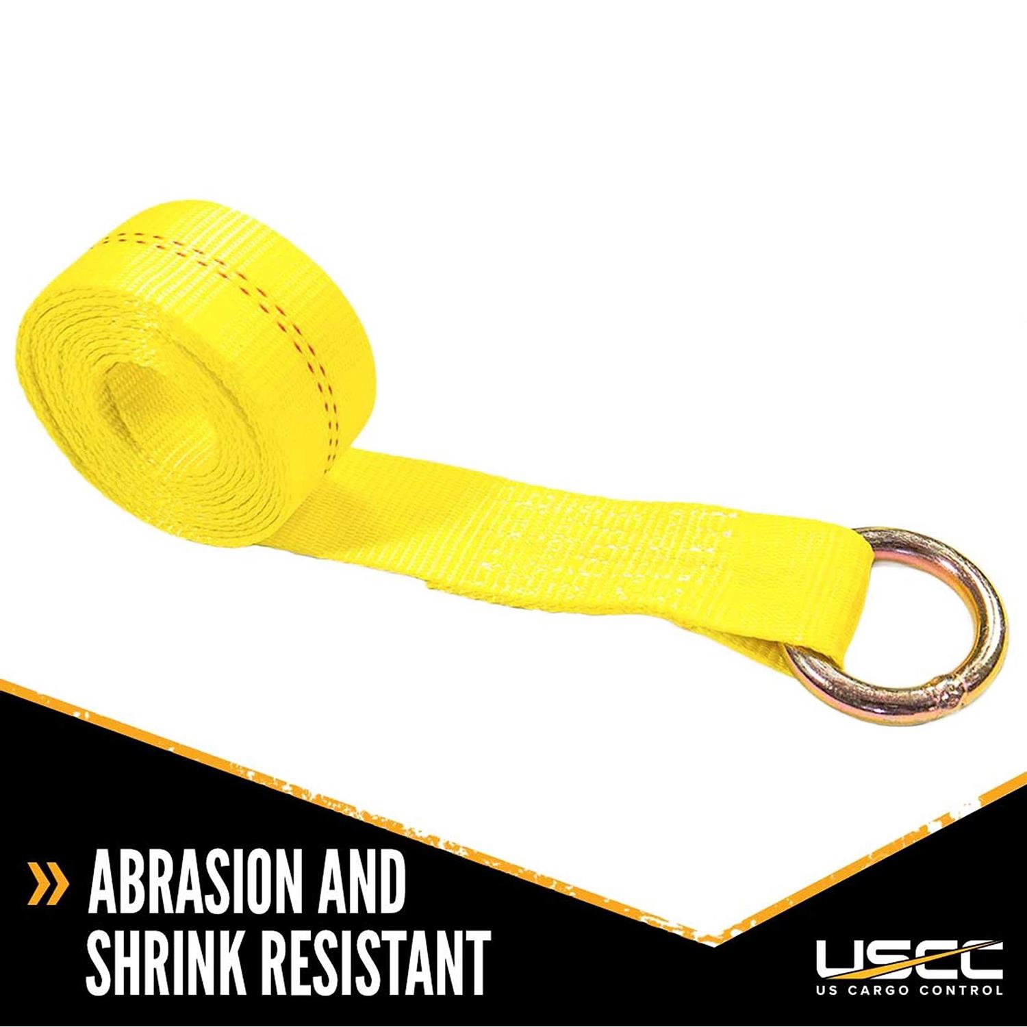 Us Cargo Control Side Mount Wheel Net with Ratchet and Chain Extension - Image 5