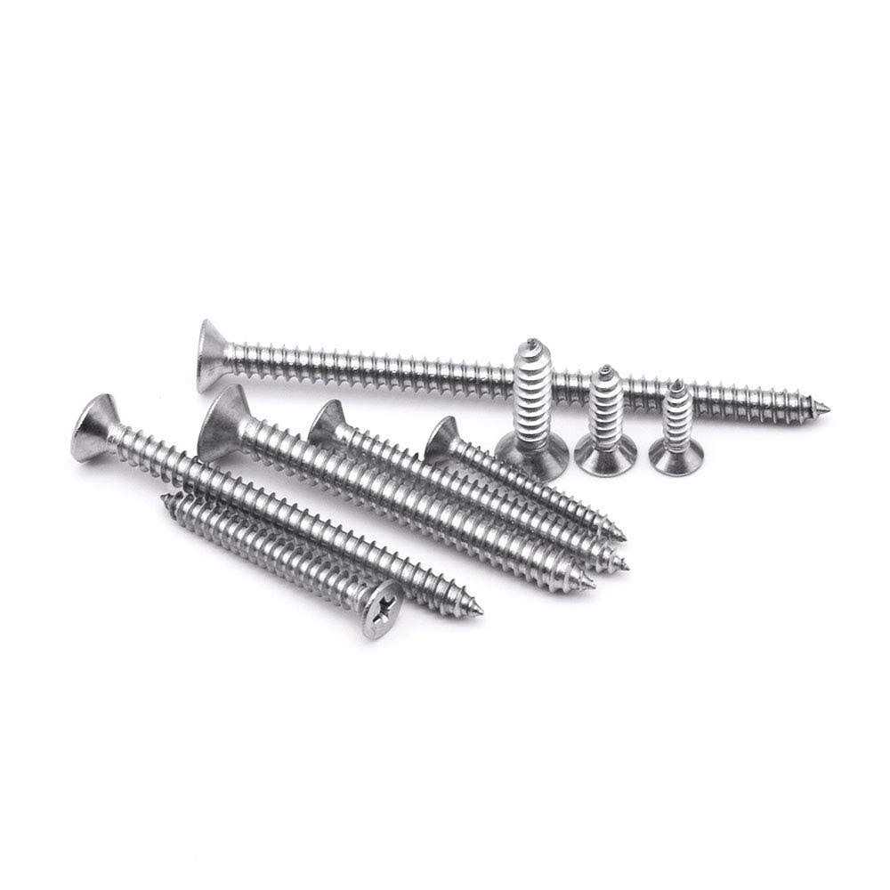 Stainless Steel Flat Head Sheet Metal Screws - Image 4