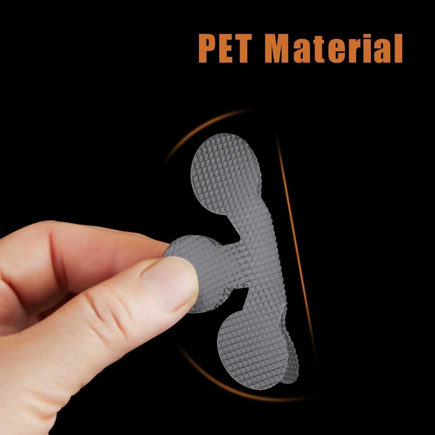 Secopad Bathtub Stickers Non-Slip 24 PCS Safety Shower Treads Adhesive Appliques with Premium Scraper - Image 3