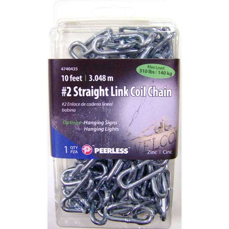 Peerless Chain #2 Straight Coil Chain