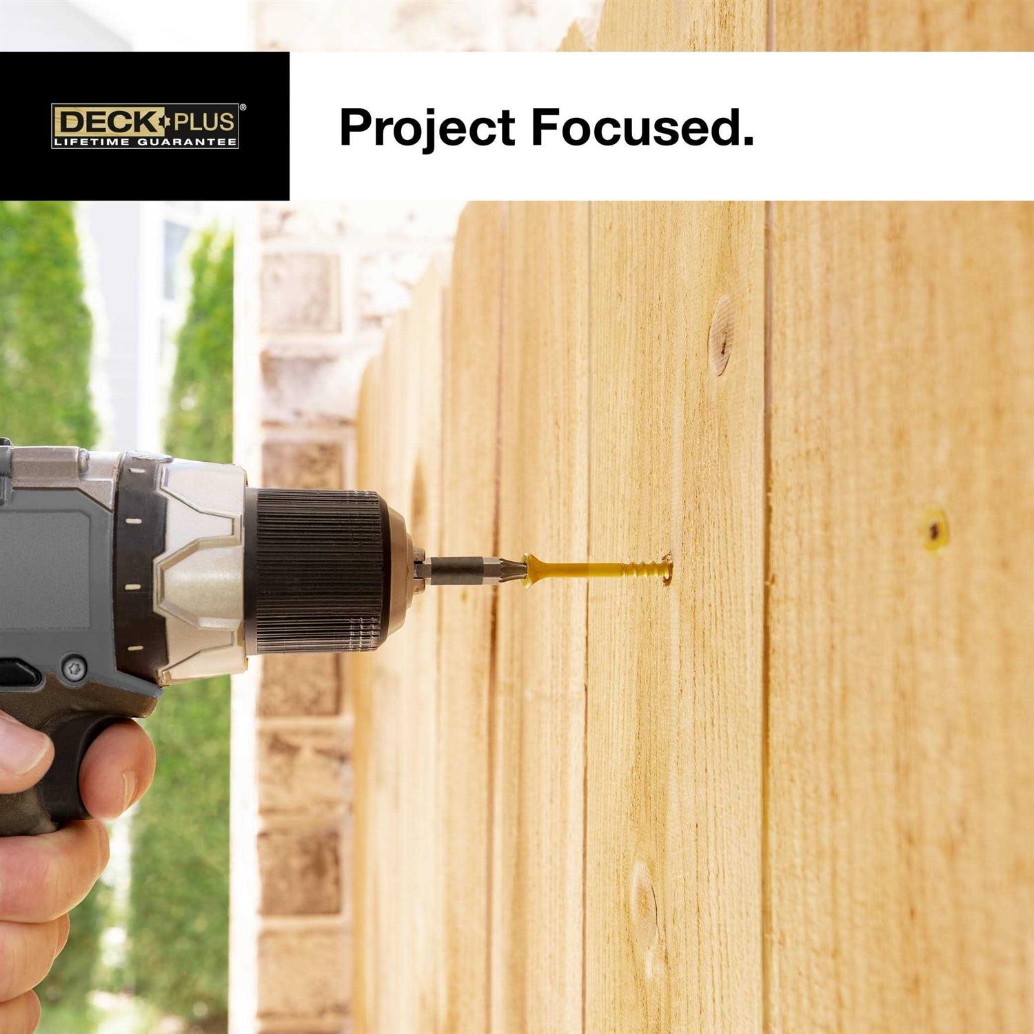 Deck Plus 48412 Star Flat Head Exterior Deck Screws - Image 2