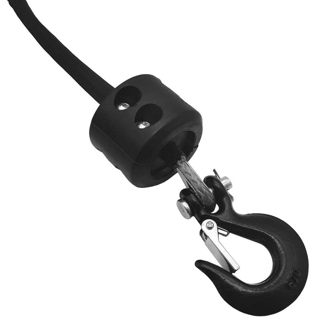 Ucreative 50 Feet Synthetic Winch Rope Line Cable with Hook and Stopper for ATV UTV - Image 3