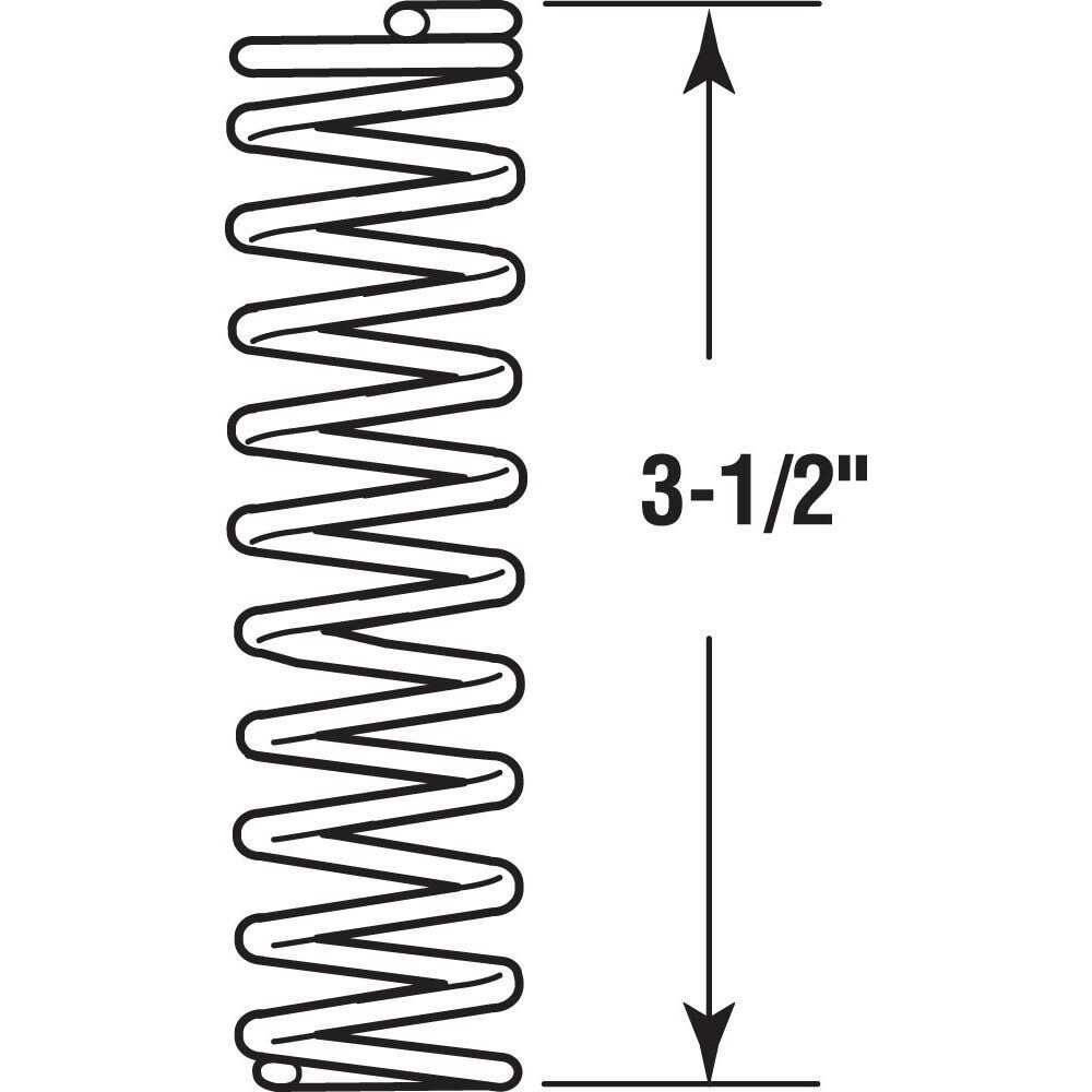Prime-Line Compression Spring 3-1/2 in. L x 23/32 - Image 3