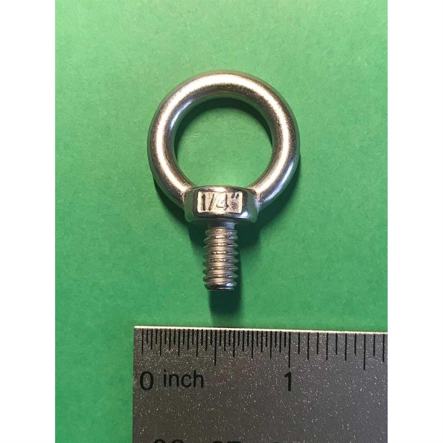 US Stainless Stainless Steel 316 Lifting Eye Bolt UNC Marine Grade - Image 4