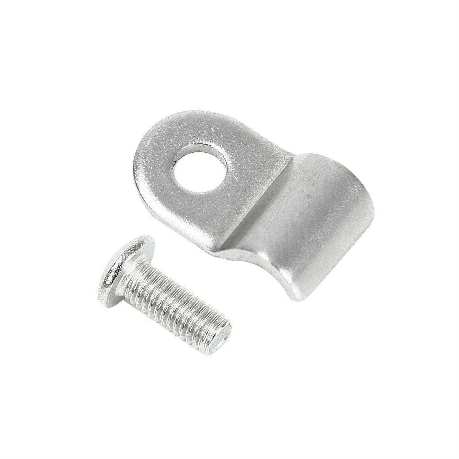 Easyberg 3/16 Stainless Steel Brake Line Clamp with Screw Street Rod Custom Dune Buggy - Image 4