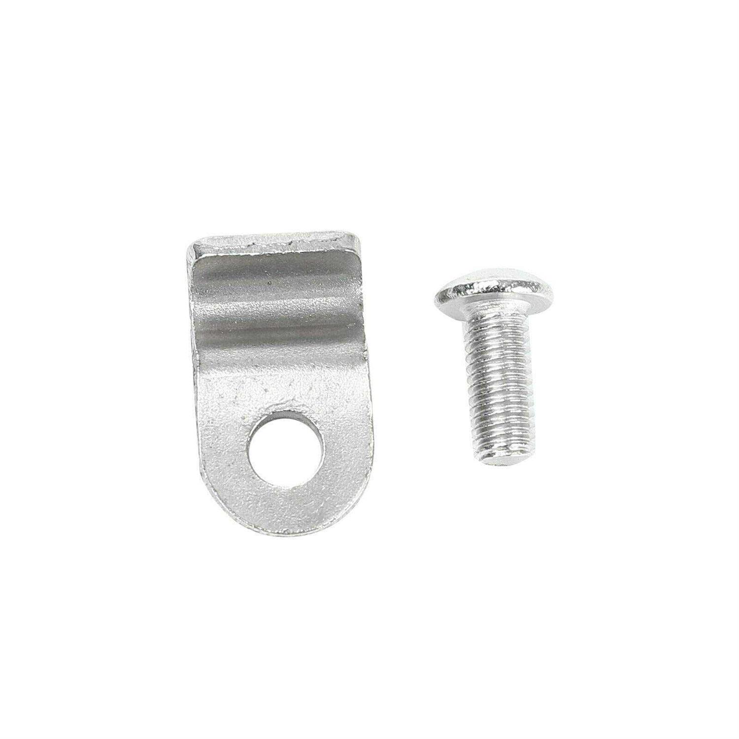Easyberg 3/16 Stainless Steel Brake Line Clamp with Screw Street Rod Custom Dune Buggy - Image 5