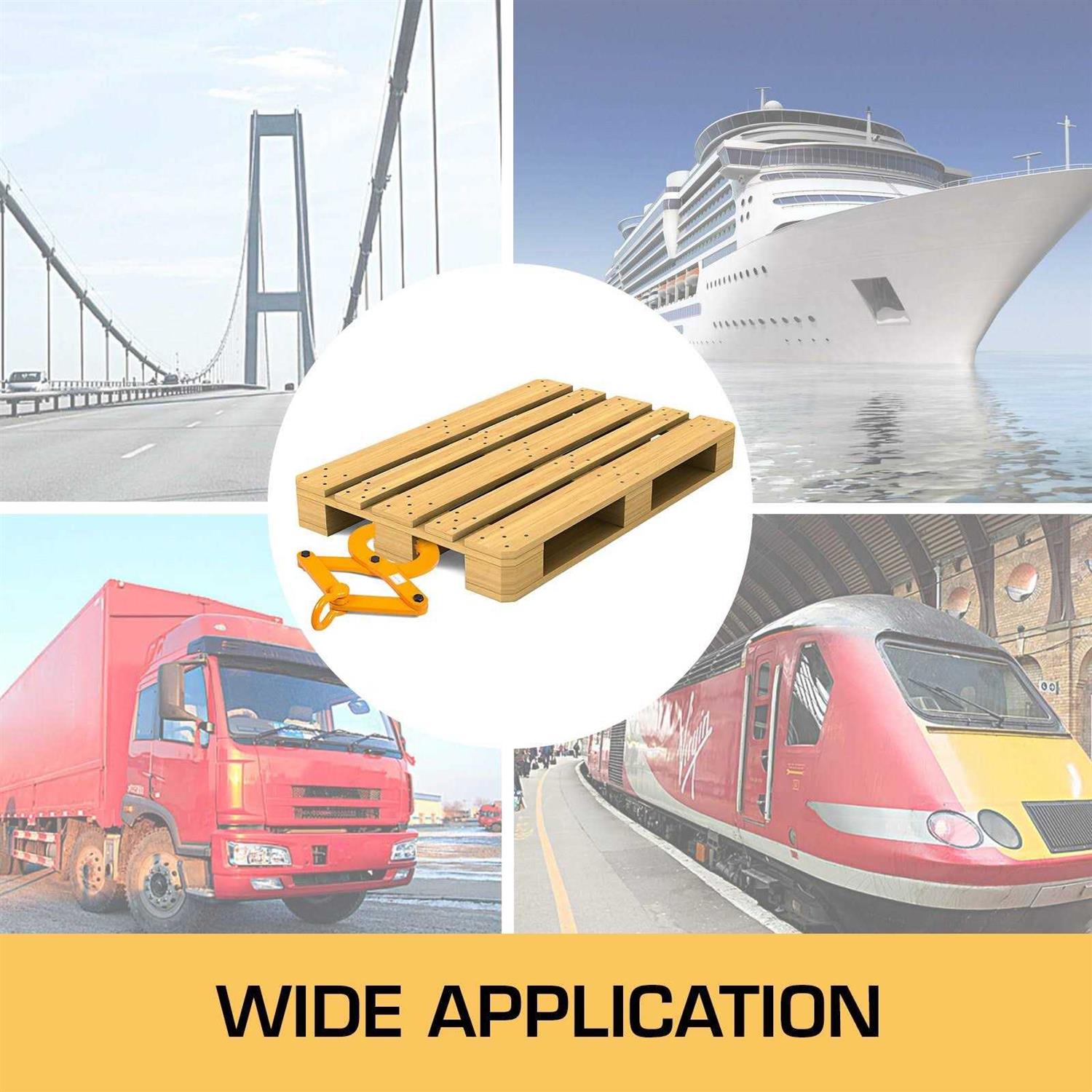 VEVOR Pallet Puller Capacity Steel Single Scissor Pallet Puller Clamp Jaw Opening Pallet Grabber - Image 5