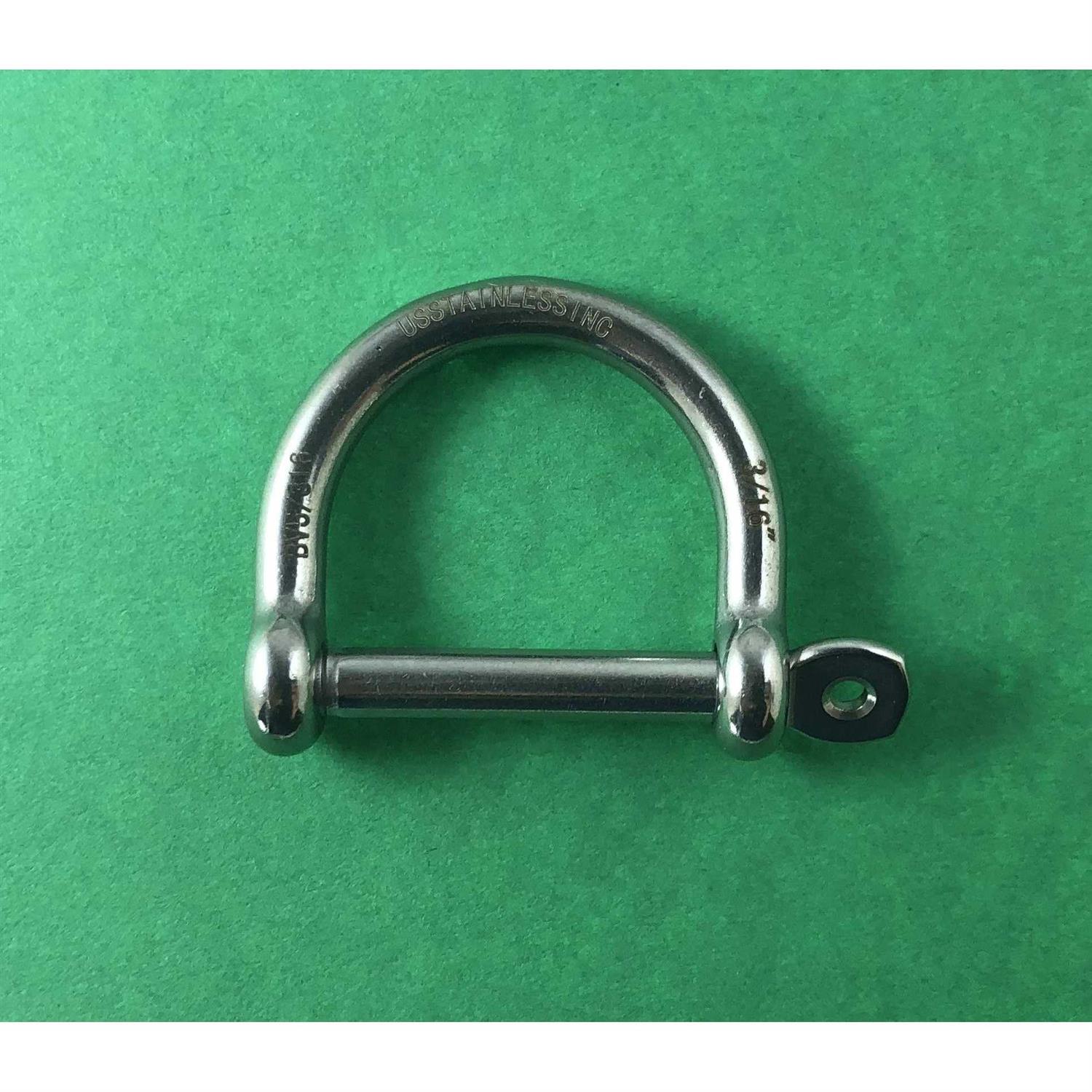 US Stainless Stainless Steel 316 D Shackle Marine Grade - Image 5