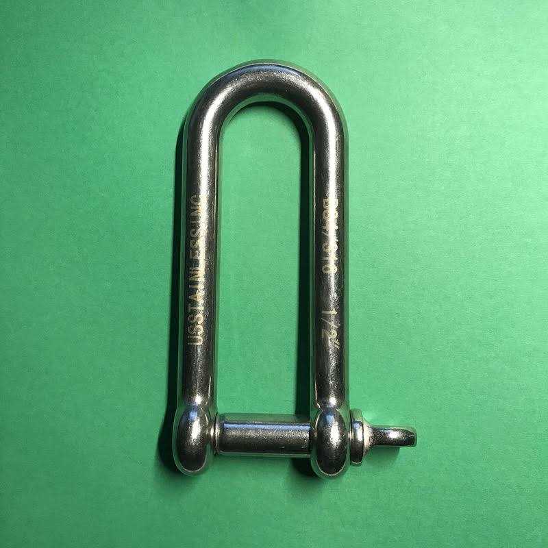 US Stainless Stainless Steel 316 D Shackle Marine Grade - Image 4