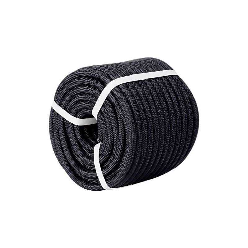 Crayza Double Braided Polyester Rope Strong Arborist Rigging Rope 48 Strands for Climbing Tree Work Pulling Swing Sailing