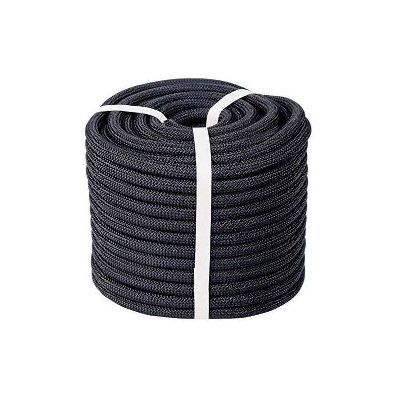 Crayza Double Braided Polyester Rope Strong Arborist Rigging Rope 48 Strands for Climbing Tree Work Pulling Swing Sailing - Image 2