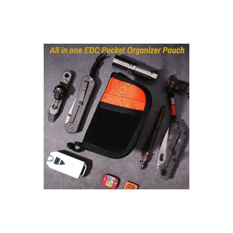 VIPERADE VE10 Tool Pouch EDC Pocket Organizer for Men Small EDC Organizer Pouch with 7 Pockets - Image 4