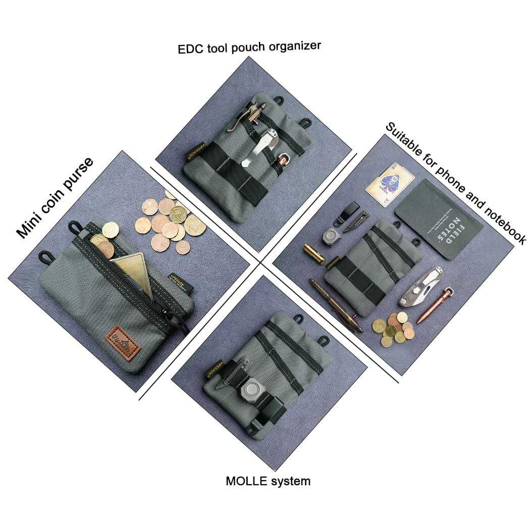 Viperade VE1 Pocket Organizer Tool Pocket Organizer for men Pocket Organizer Storage EDC Gears - Image 4