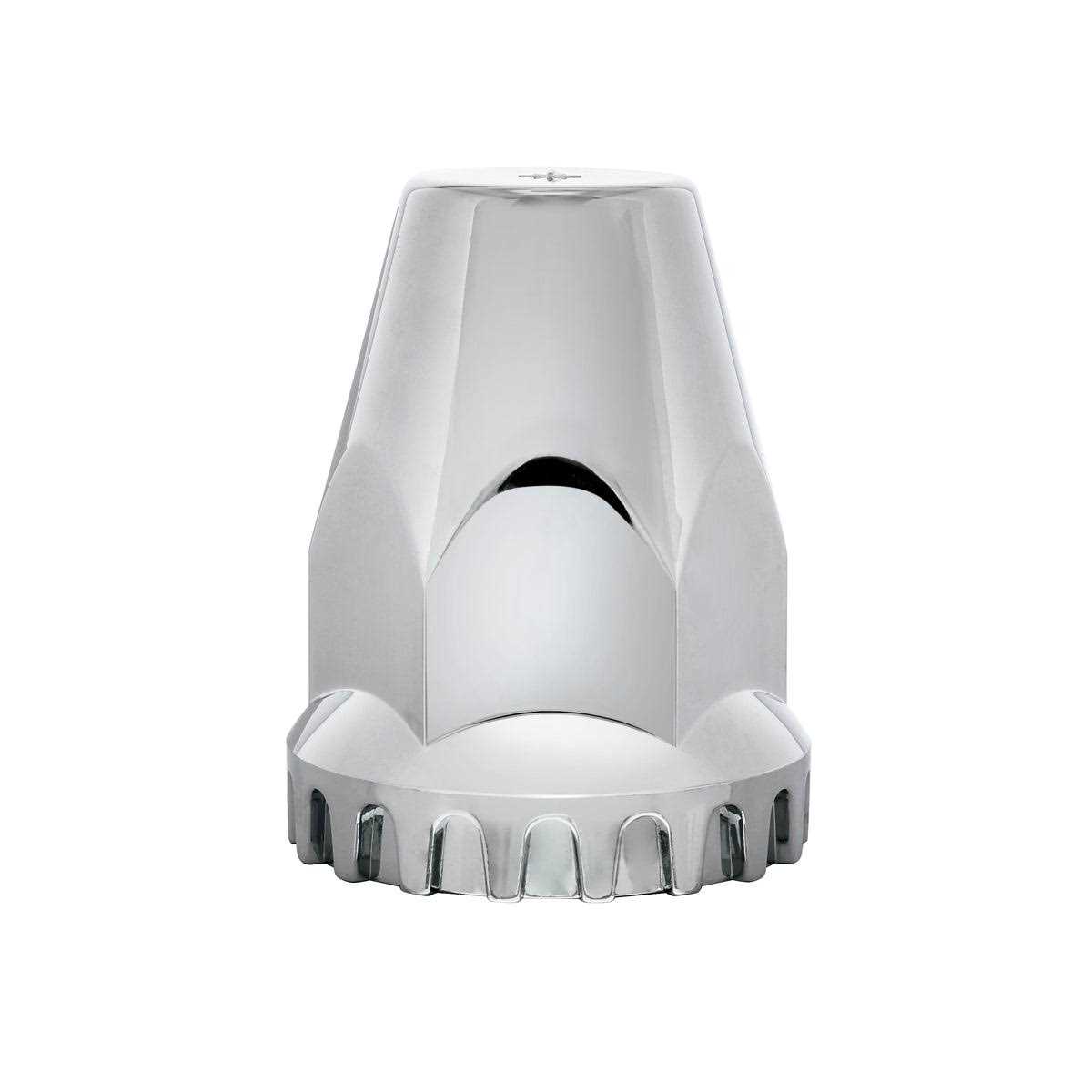 United Pacific 33mm X 2 3/4 Chrome Plastic Original Nut Cover - Image 3