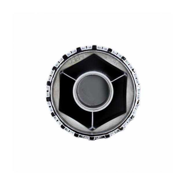 United Pacific 33mm X 2 3/4 Chrome Plastic Original Nut Cover - Image 5