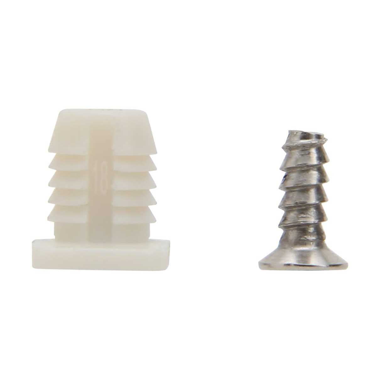 Silverline Hardware silverline 8mm plastic hinge dowel inserts with screws - Image 5