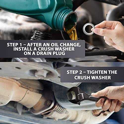 20pcs Oil Drain Plug Gasket Washer Crush Seal – 14mm Replacement for Honda/Acura - Image 5