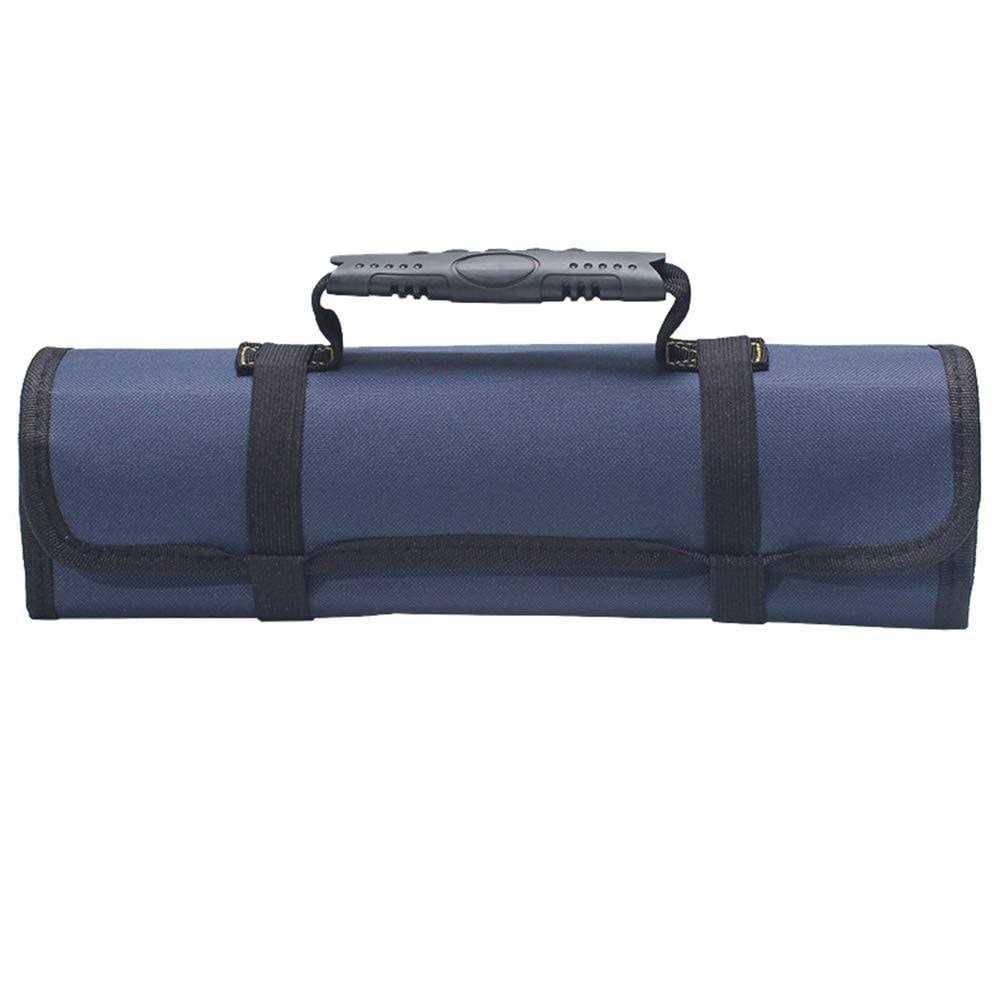 Kani Large Wrench Roll Up Tool Roll Pouch Bag with 22 Pockets - Image 3
