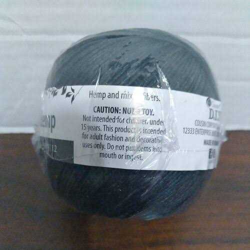 Cousin DIY Natural Polished Thin Hemp Cord - Image 5