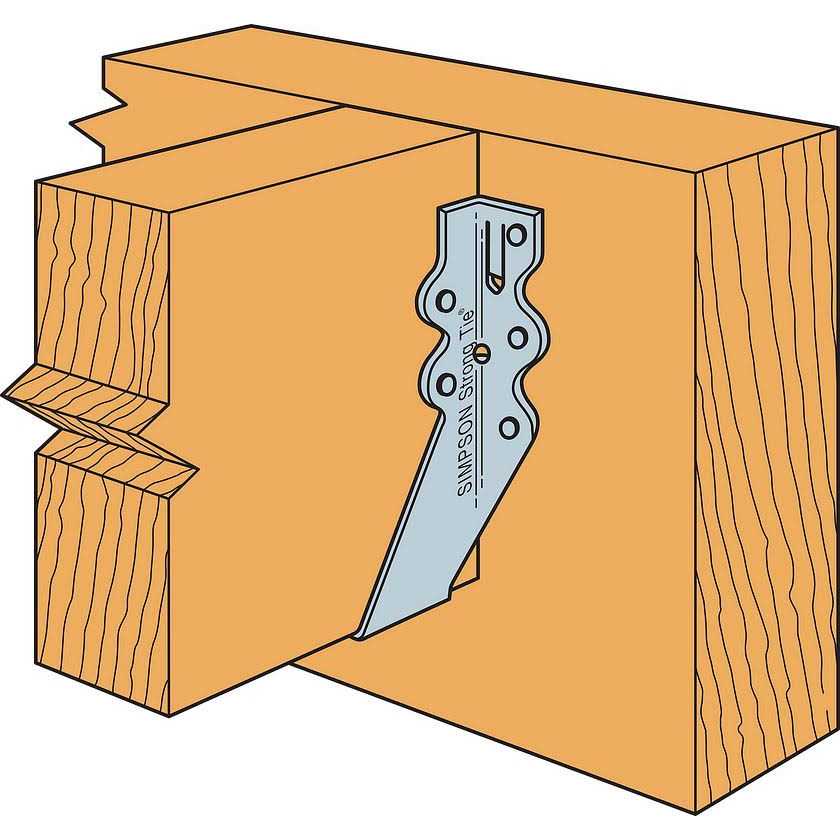 Simpson LU26R-18 Rough Cut 2x6 Face Mount Joist Hanger - Image 4