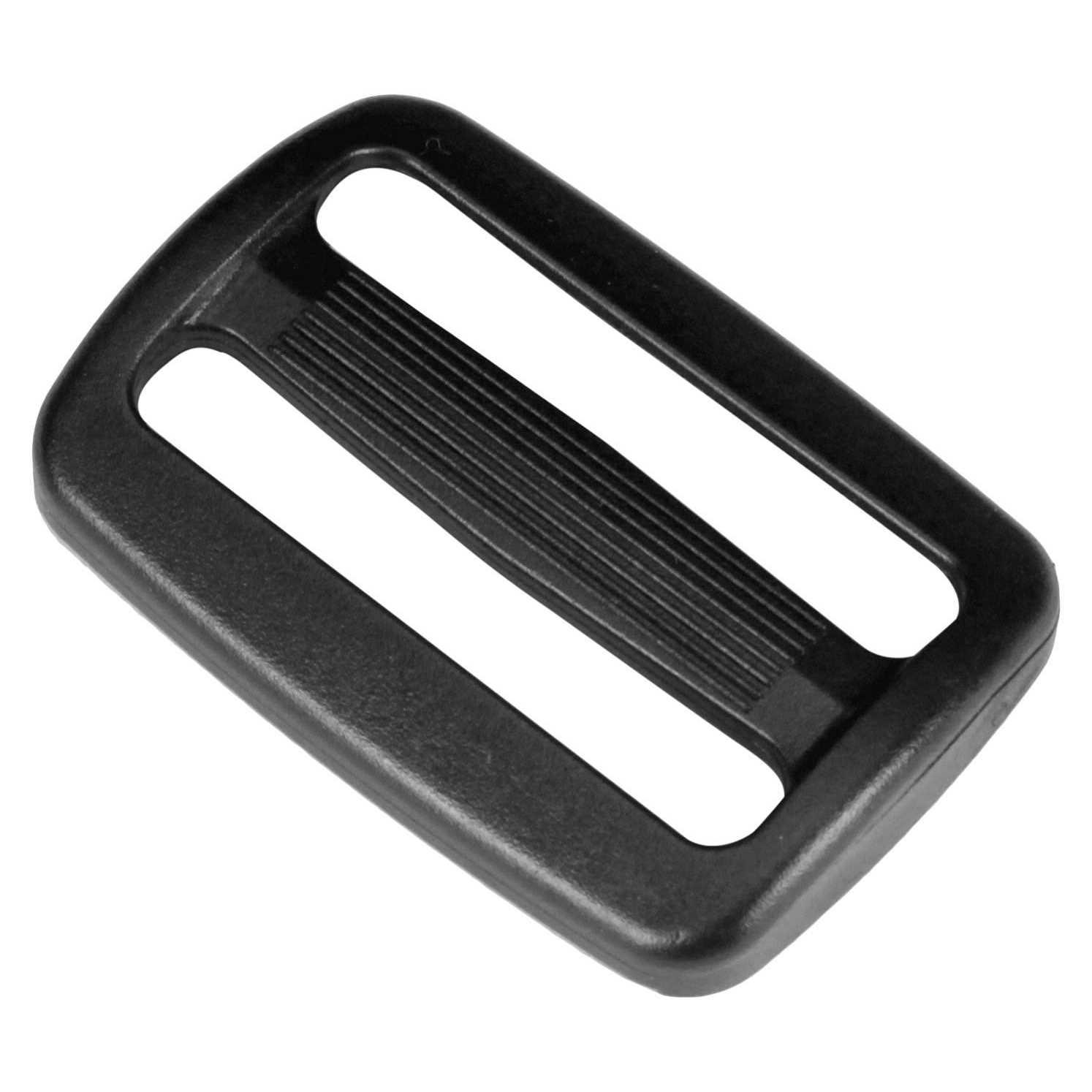 Strapworks Black Plastic Tri-Glide Slide For Bag Straps