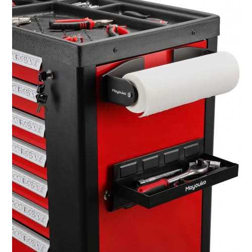 Mayouko Magnetic Toolbox Shelf, Tray and Holder 4-piece Magnetic Toolbox Tray Set Tool Box Cabinet Side Shelf Storage - Image 3