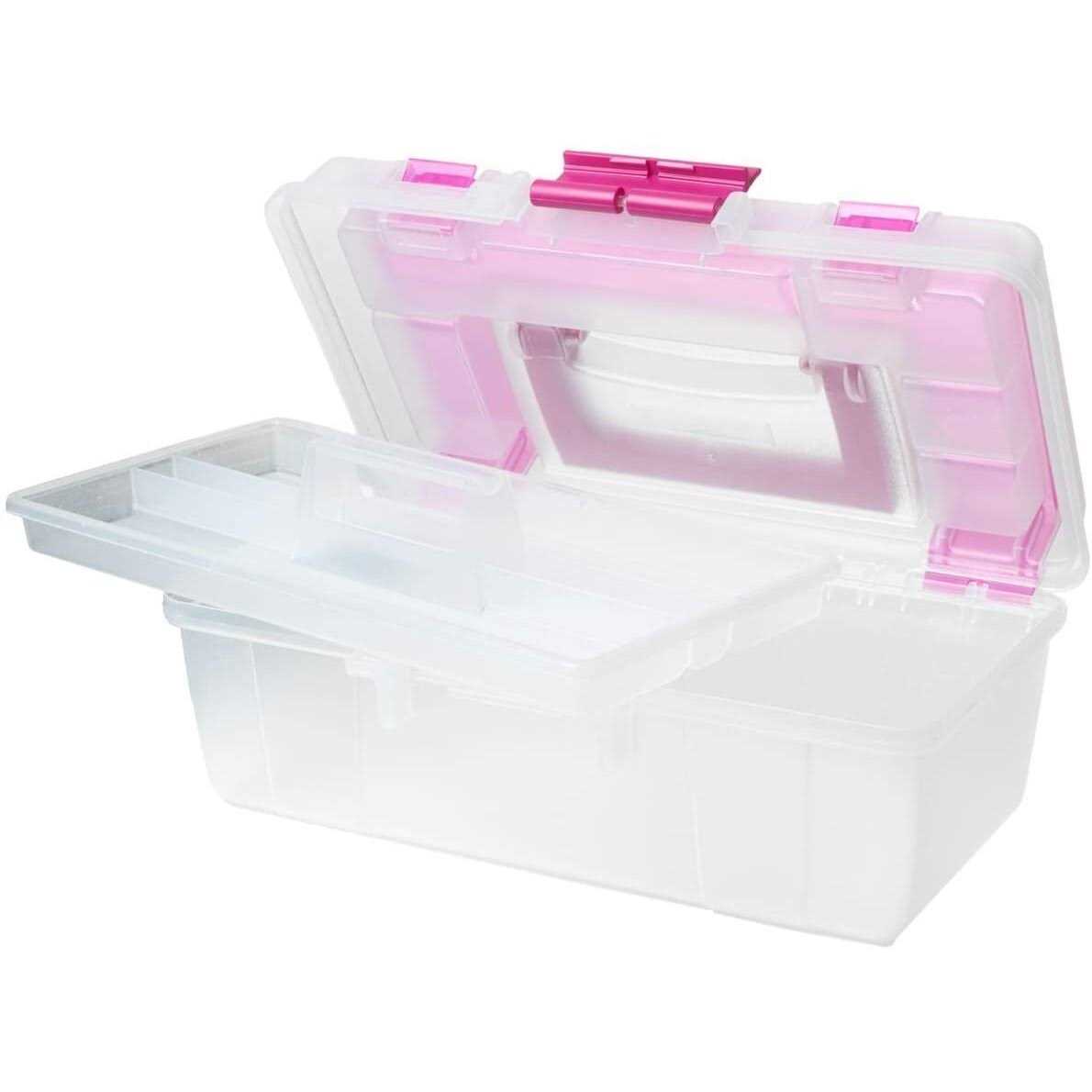 Creative Options Clear Tool Box Organizer