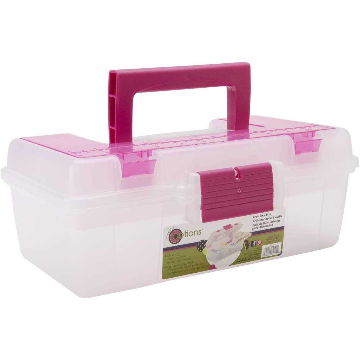 Creative Options Clear Tool Box Organizer - Image 4