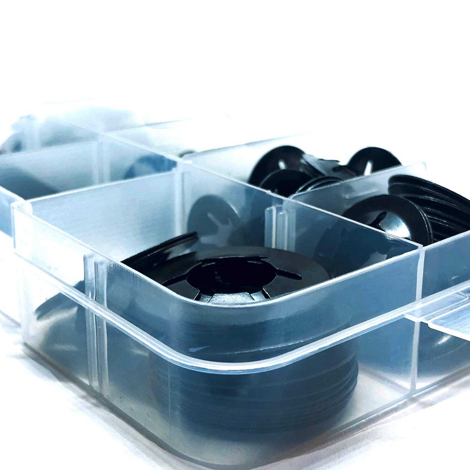 UoYu 7 Sizes Internal Tooth Starlock Washers Quick Speed Locking Washers - Image 4