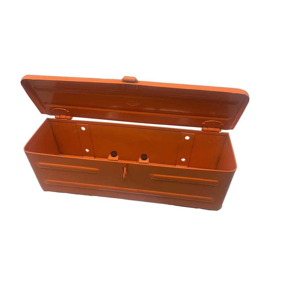 One New Orange Tool Box 5a3or fits All fits Kubota Tractor & Compact Tractor Models - Image 2