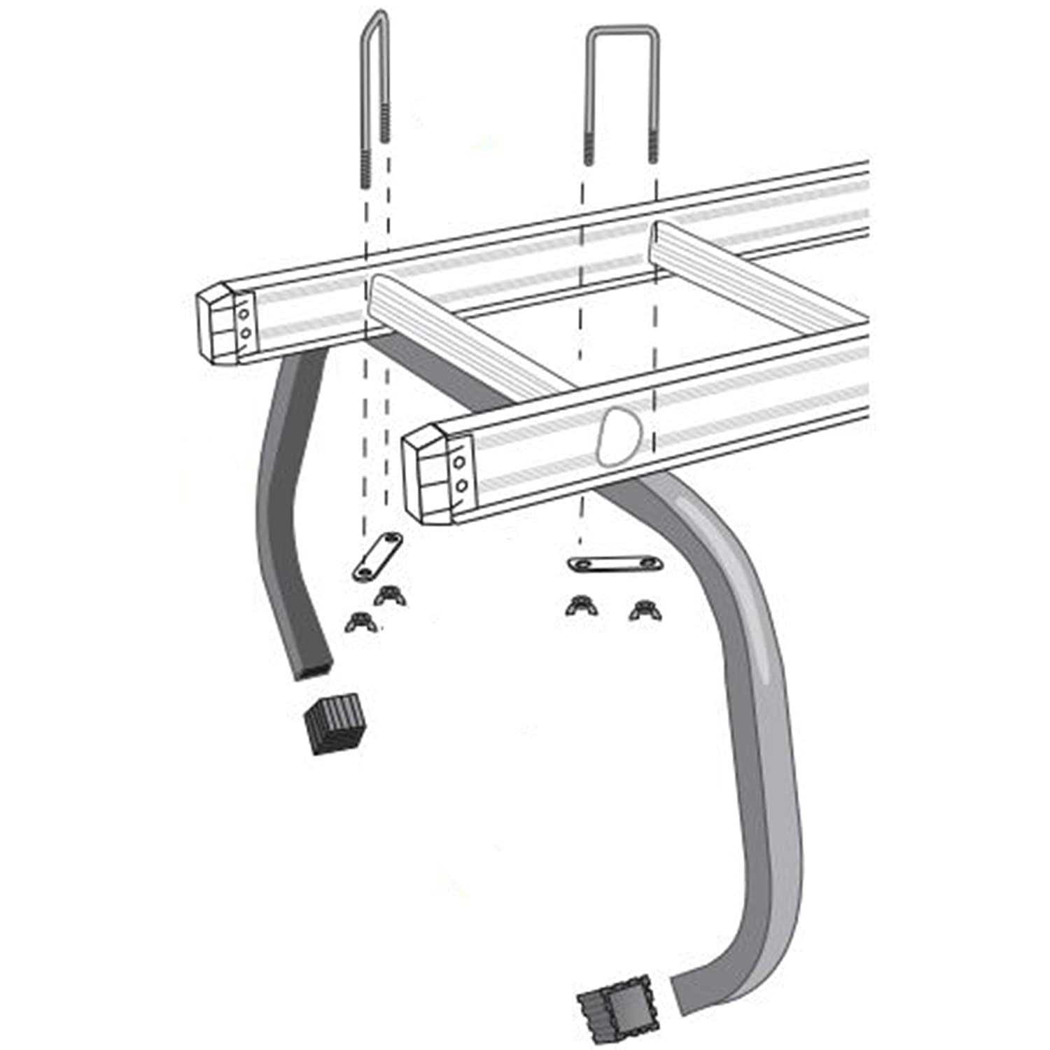 Roof Zone 48586 Corner Ladder Stabilizer - Image 5