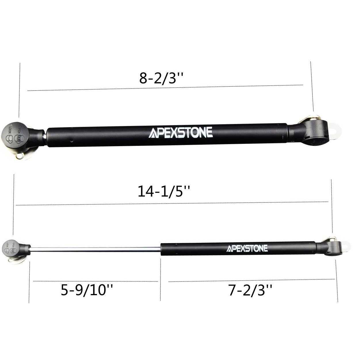 Apexstone Soft Close lid support,Safety lid support,Soft down lid support,Soft Close lid Hinge,set of 2 - Image 5