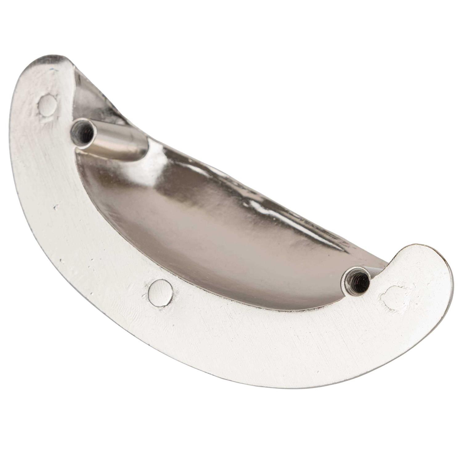 UNIQANTIQ HARDWARE SUPPLY Baroque Style Brushed Nickel Finished Drawer Bin Pull - Image 4