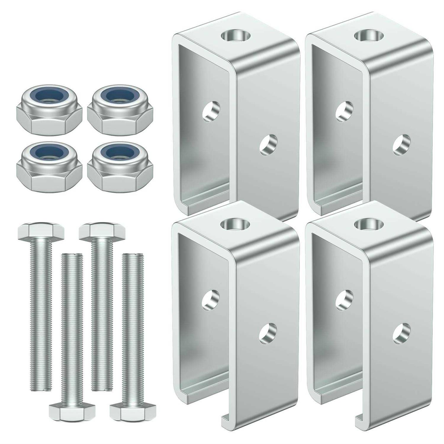 SKTREX Channel Trolley Track Hanger Bracket for UNISTRUT Strut Channel