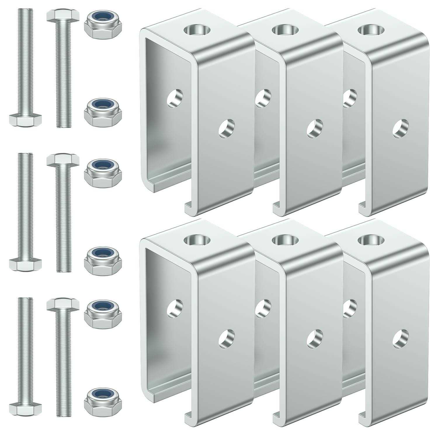 SKTREX Channel Trolley Track Hanger Bracket for UNISTRUT Strut Channel