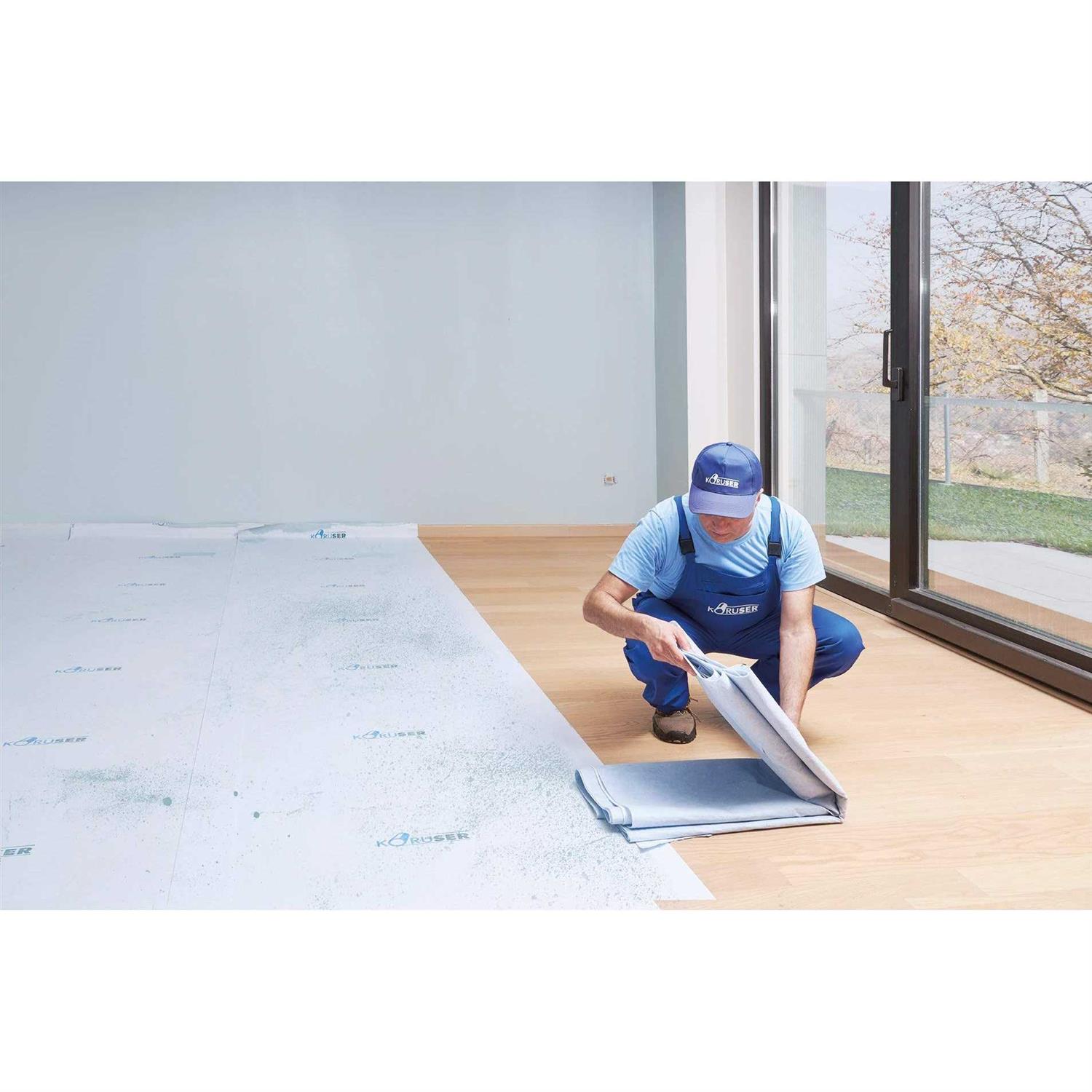 Koruser Temporary Floor Protection 36 x 100 Anti Slip Easily Applied Save Your Time - Image 2