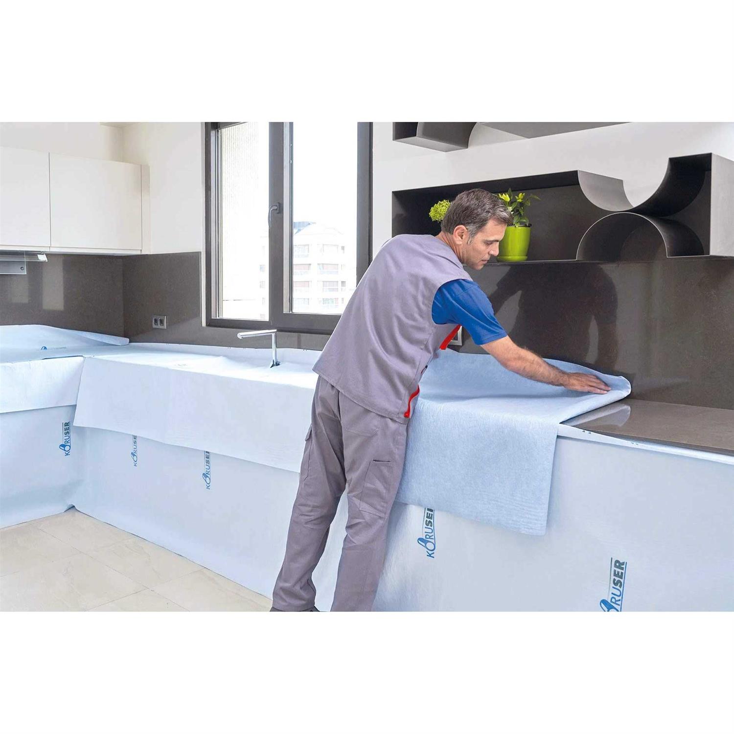 Koruser Temporary Floor Protection 36 x 100 Anti Slip Easily Applied Save Your Time - Image 5