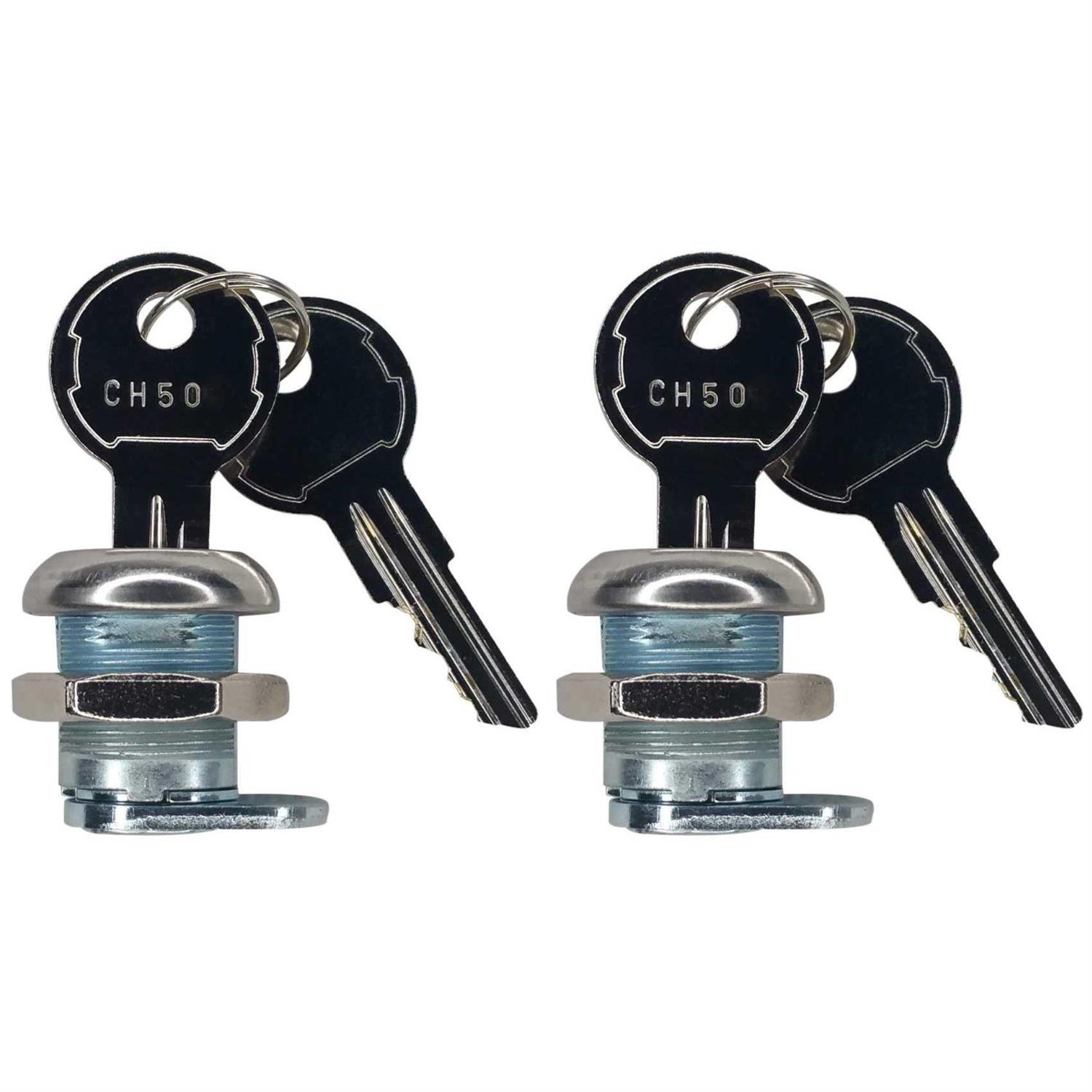 JQuad Truck Tool Box Locks with Keys Replacement Pickup Toolbox Lock Cylinder for Latch