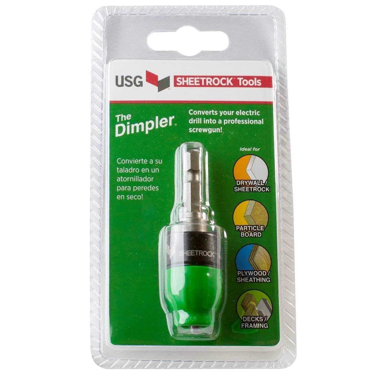 Usg Sheetrock 'The Dimpler ' Drywall Screw Setter Bit - Image 3