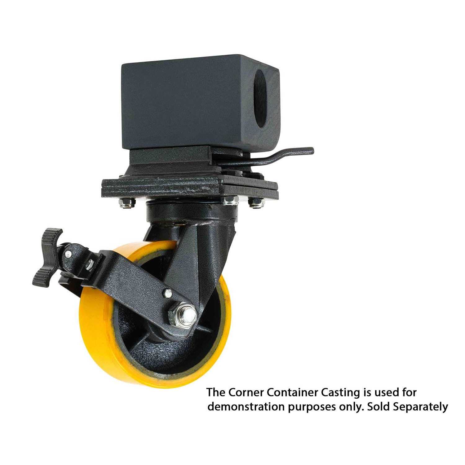 Mytee Products (4 Pack 8 ISO Shipping Container Caster Wheels, 6600 lbs WLL/per Wheel - Container Casting Wheels for Movement of Shipping Containers - Image 5