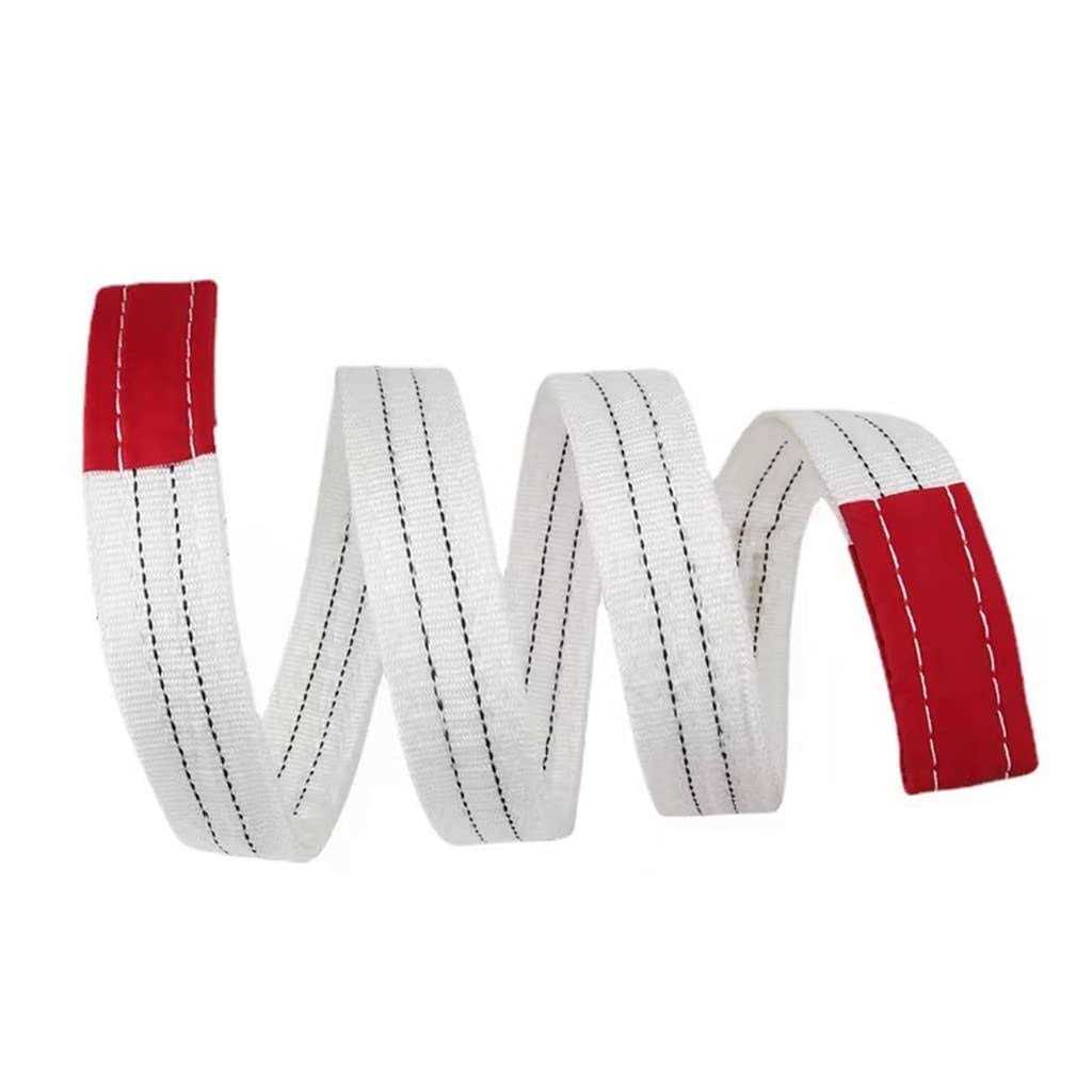 SEWSAW 4 Layers Rigging Lifting Straps for Hoist Heavy DutyObjects,Securing Car Transport,Hoisting Towing Cargo,Load Lift Sling with Flat Loops - Image 4
