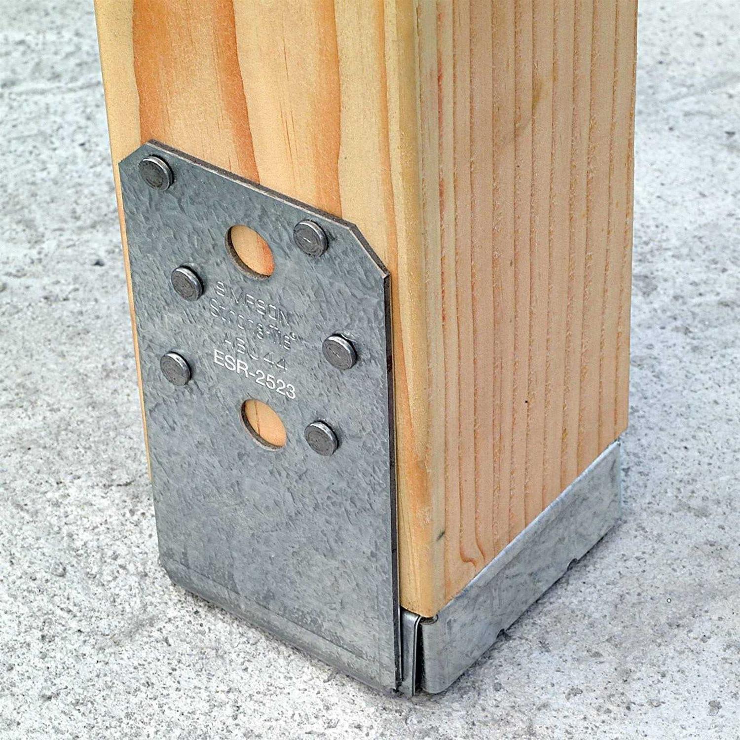 Simpson Strong-Tie ABU44RZ Adjustable Post Base Rough - Image 5