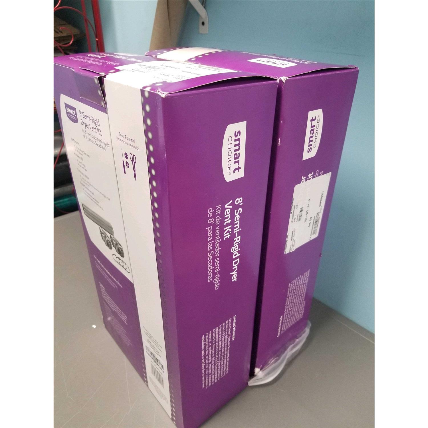 Smart Choice 5304492448 8' Semi-Rigid Dryer Vent Kit - Image 4